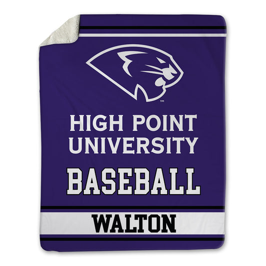 High Point - NCAA Baseball : Wade Walton - Blanket-0