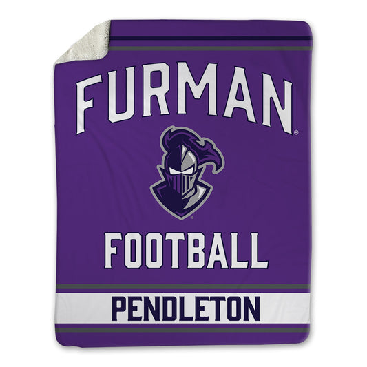 Furman - NCAA Football : Jakeman Pendleton - Blanket-0