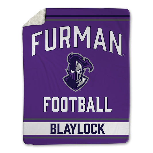 Furman - NCAA Football : Taylen Blaylock - Blanket-0