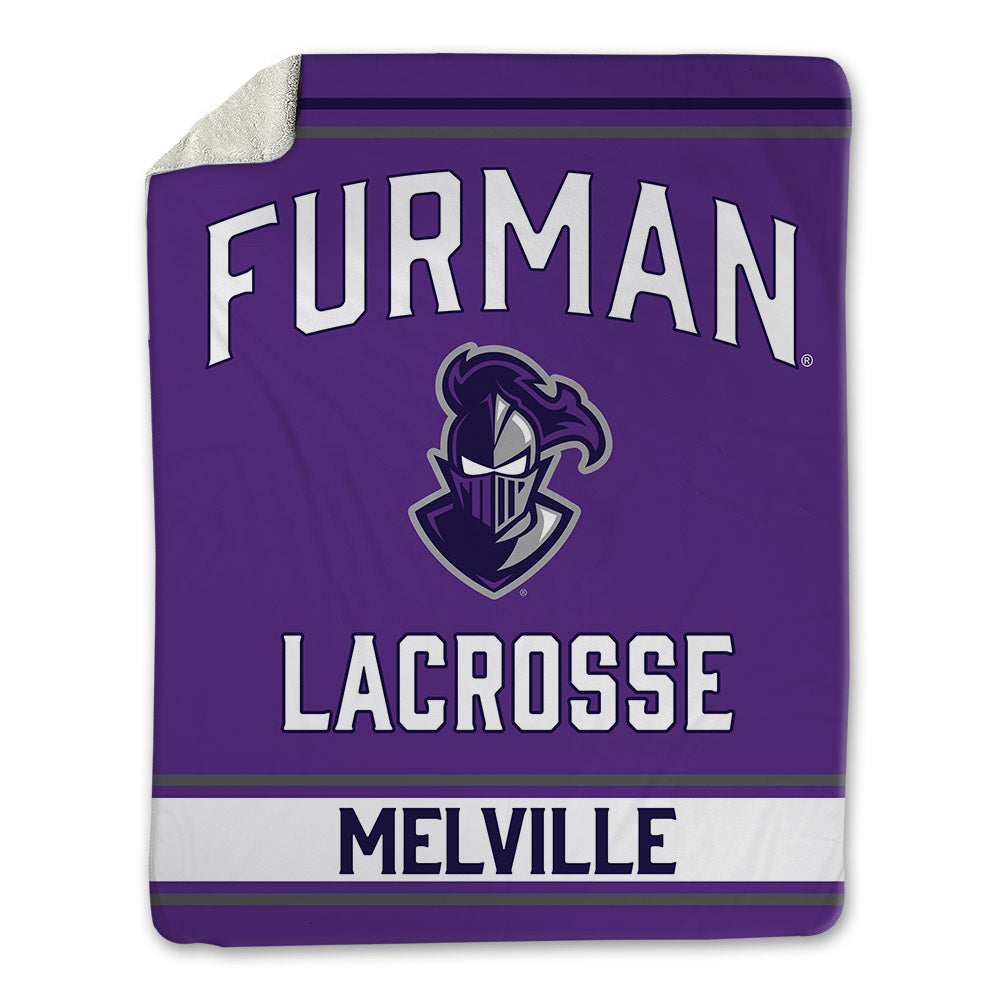 Furman - NCAA Women's Lacrosse : Samantha Melville - Blanket-0