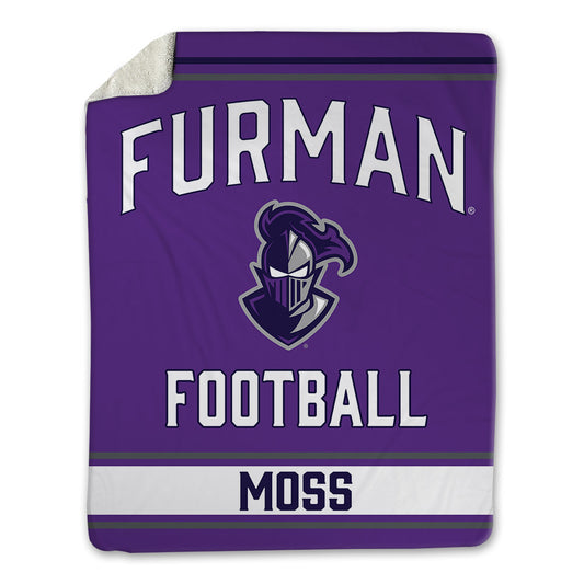 Furman - NCAA Football : Miles Moss - Blanket-0