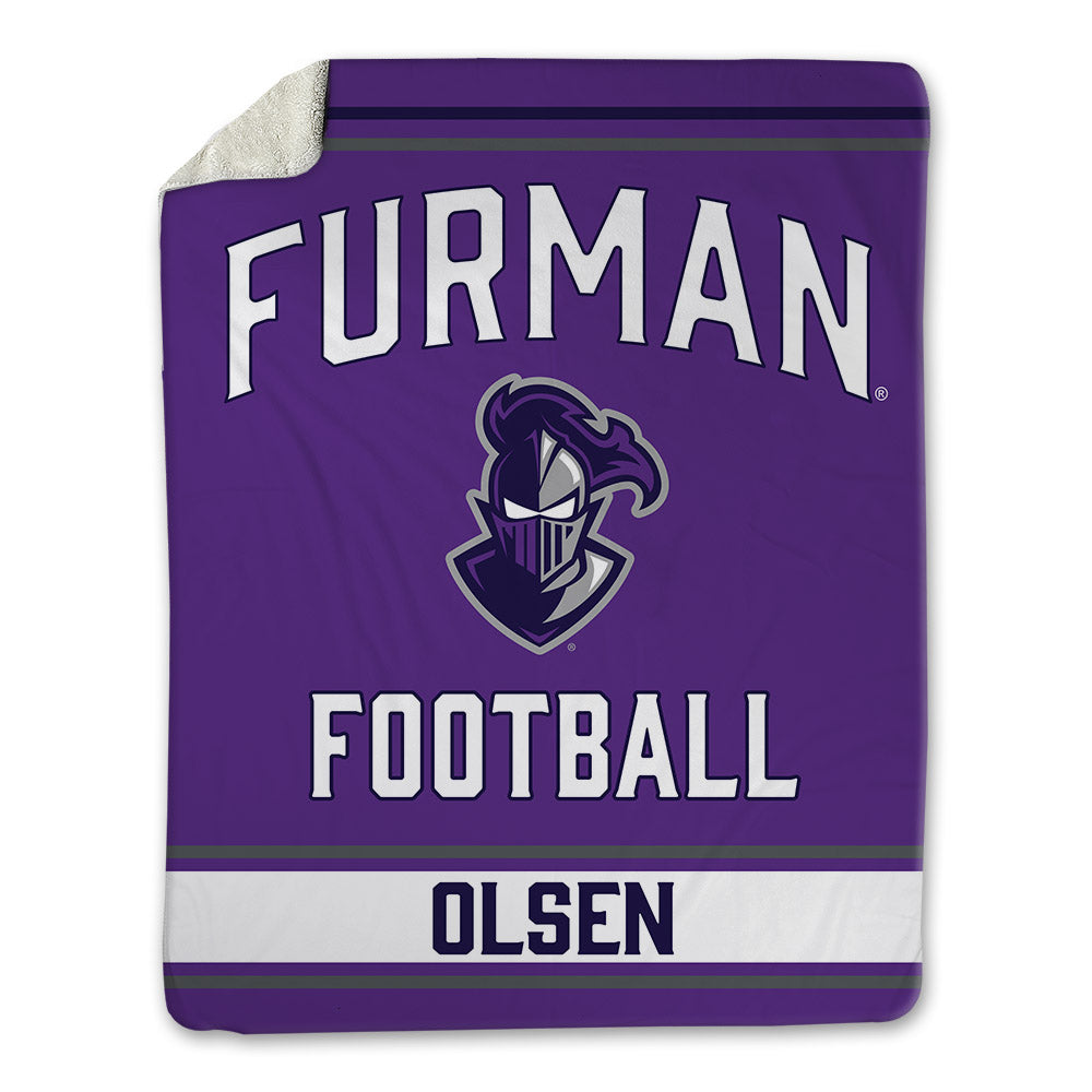 Furman - NCAA Football : Ian Olsen - Blanket-0
