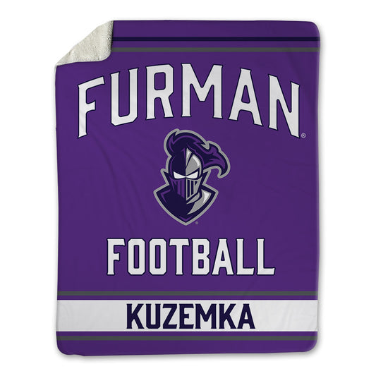 Furman - NCAA Football : Nicky Kuzemka - Blanket-0