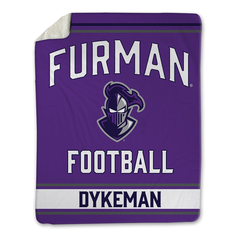 Furman - NCAA Football : Maddox Dykeman - Blanket-0