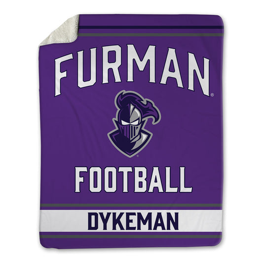 Furman - NCAA Football : Maddox Dykeman - Blanket-0