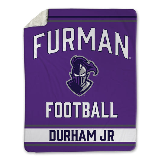 Furman - NCAA Football : Douglas Durham Jr - Blanket-0