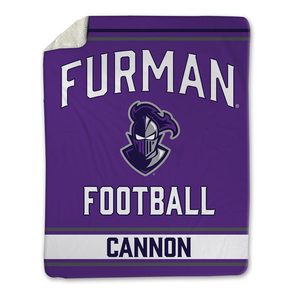 Furman - NCAA Football : Nicholas Cannon - Blanket-0