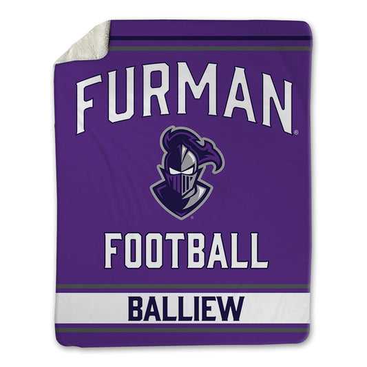 Furman - NCAA Football : Brody Balliew - Blanket-0