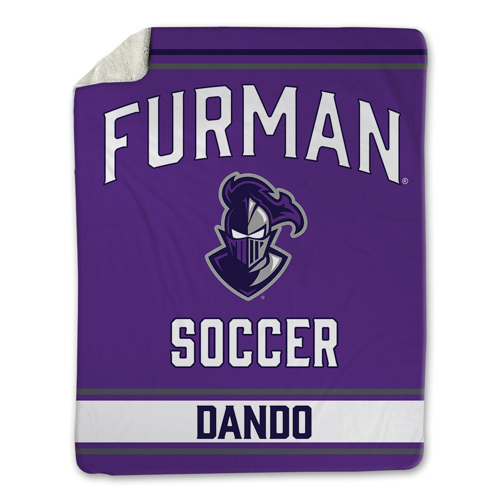 Furman - NCAA Women's Soccer : Callah Dando - Blanket-0