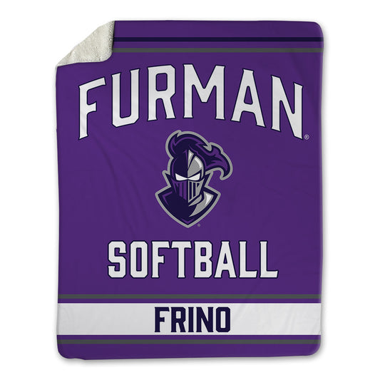Furman - NCAA Softball : Gianna Frino - Blanket-0