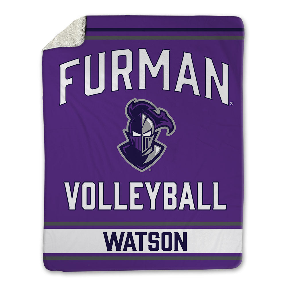 Furman - NCAA Women's Volleyball : Amber Watson - Blanket-0