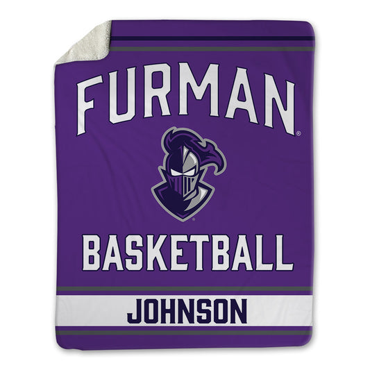 Furman - NCAA Women's Basketball : Kate Johnson - Blanket-0