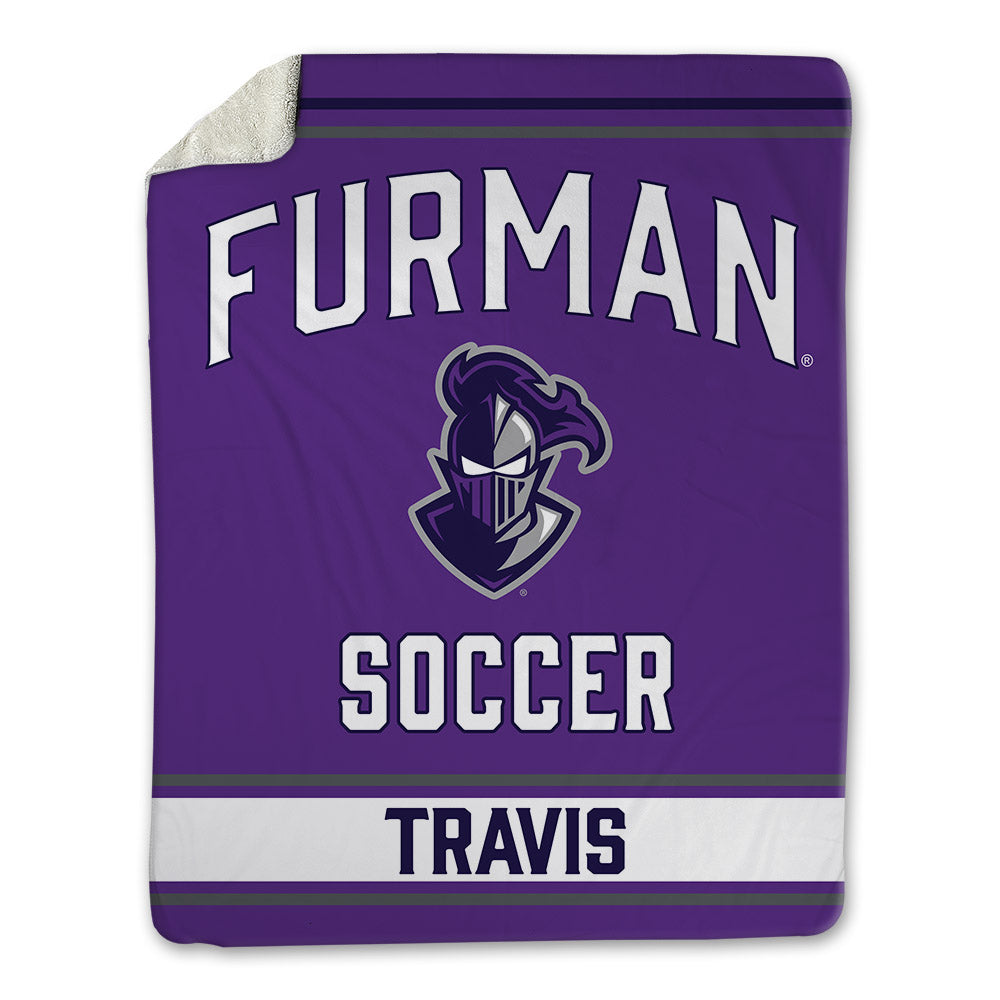 Furman - NCAA Men's Soccer : Grayson Travis - Blanket-0