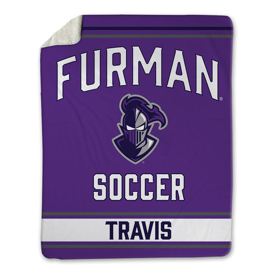 Furman - NCAA Men's Soccer : Grayson Travis - Blanket-0