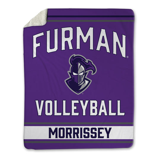 Furman - NCAA Women's Volleyball : Quinn Morrissey - Blanket-0