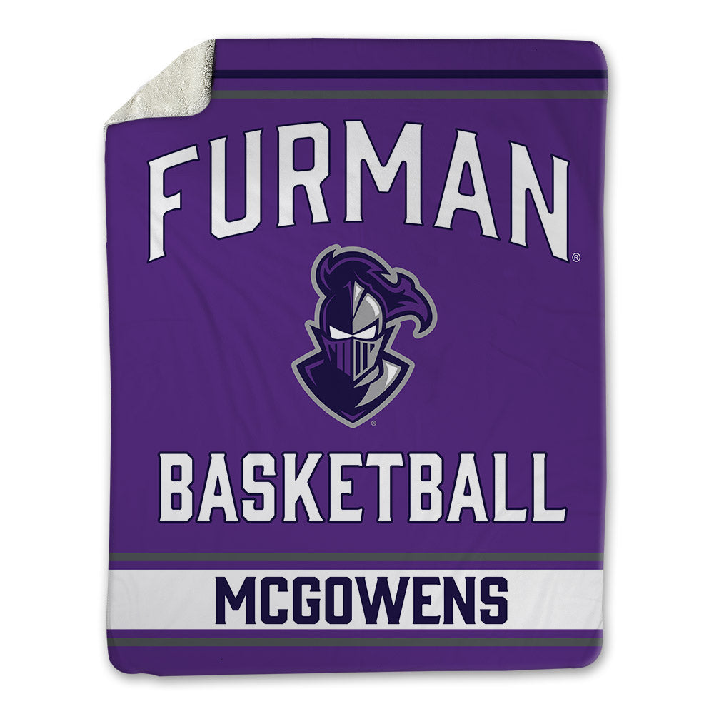 Furman - NCAA Women's Basketball : Raina McGowens - Blanket-0