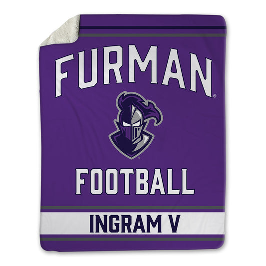 Furman - NCAA Football : Charles Ingram V - Blanket-0