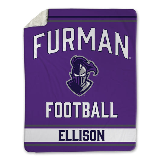 Furman - NCAA Football : Caleb Ellison - Blanket-0