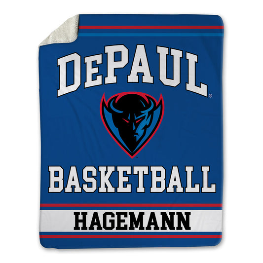 DePaul - NCAA Women's Basketball : Devin Hagemann - Blanket-0