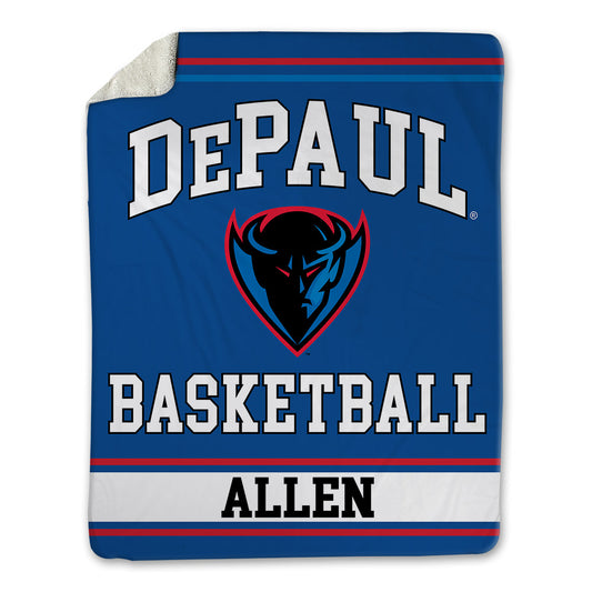 DePaul - NCAA Women's Basketball : Jorie Allen - Blanket-0