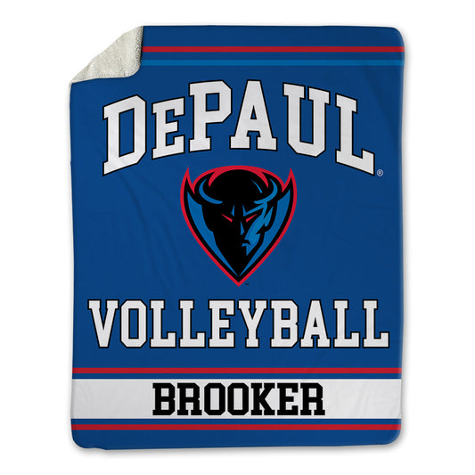 DePaul - NCAA Women's Volleyball : Grace Brooker - Blanket-0