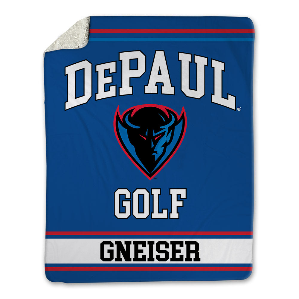 DePaul - NCAA Men's Golf : Billy Gneiser - Blanket-0