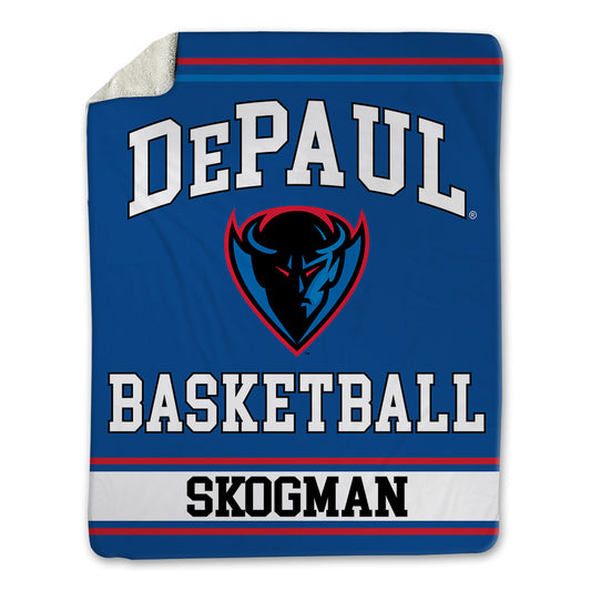 DePaul - NCAA Men's Basketball : David Skogman - Blanket-0