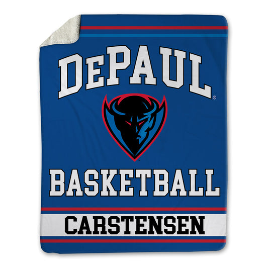 DePaul - NCAA Women's Basketball : Grace Carstensen - Blanket-0