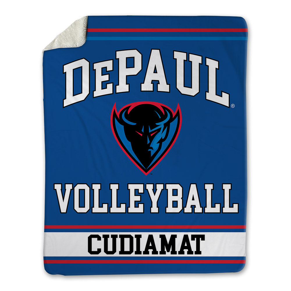 DePaul - NCAA Women's Volleyball : Ashley Cudiamat - Blanket-0