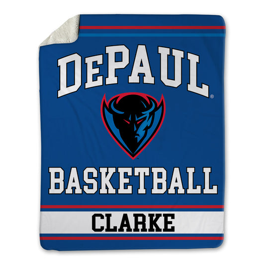 DePaul - NCAA Women's Basketball : Kate Clarke - Blanket-0