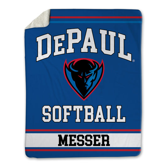 DePaul - NCAA Softball : Hannah Messer - Blanket-0