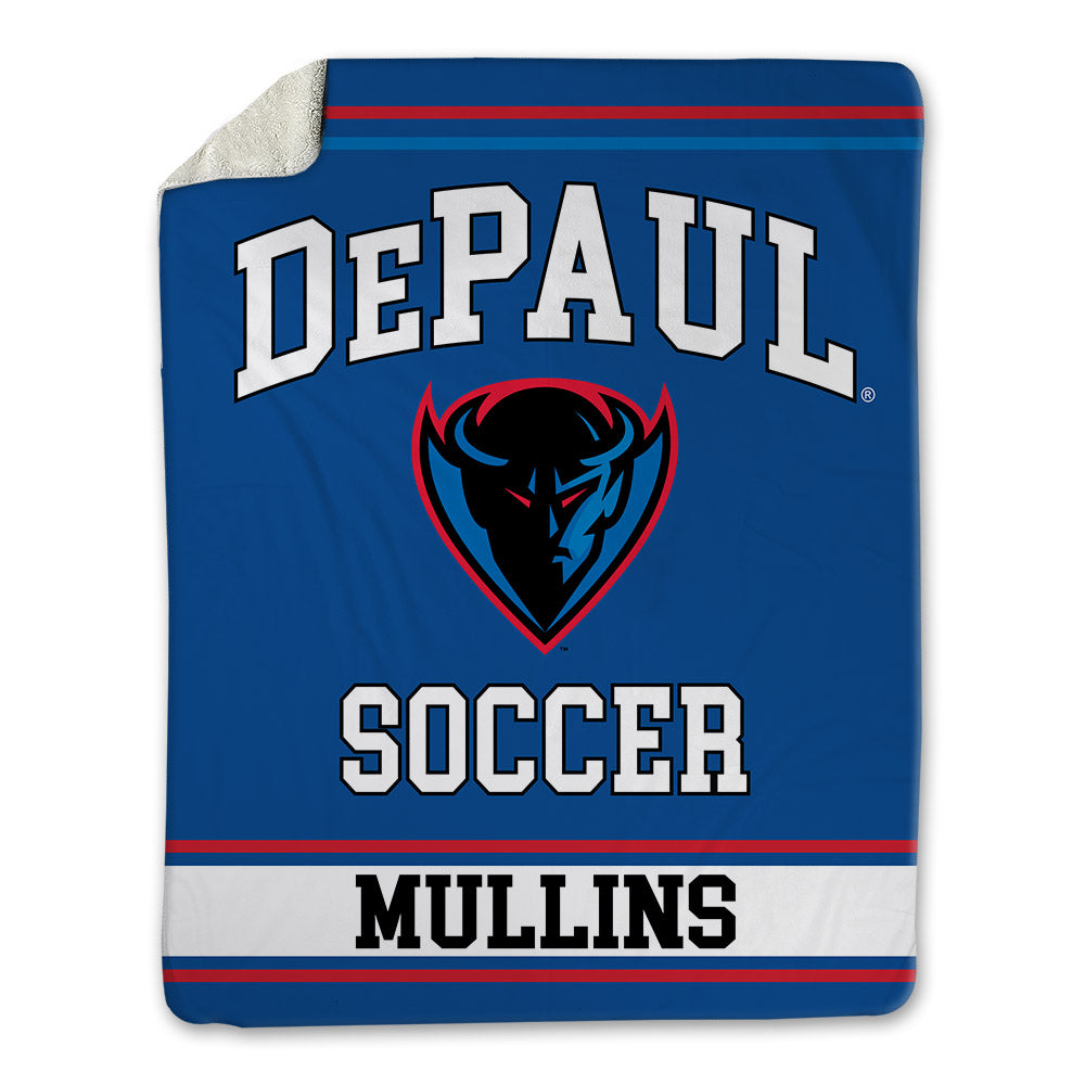 DePaul - NCAA Men's Soccer : Liam Mullins - Blanket-0