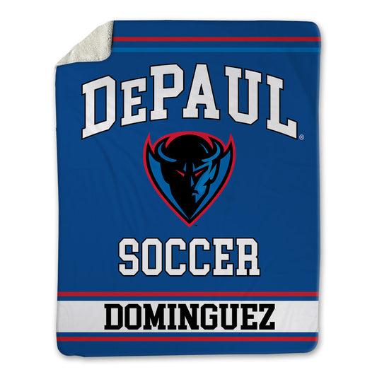 DePaul - NCAA Women's Soccer : Nahla Dominguez - Blanket-0