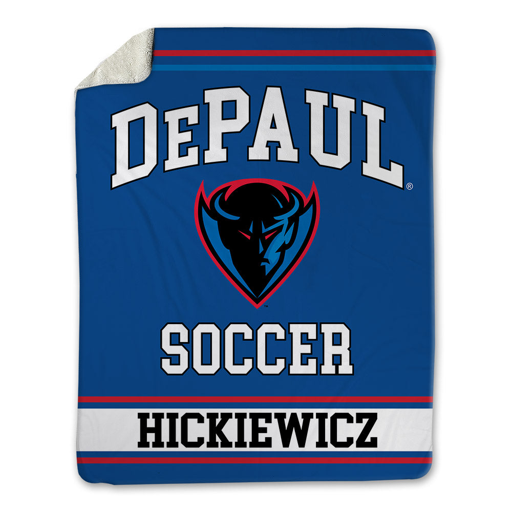 DePaul - NCAA Men's Soccer : Daniel Hickiewicz - Blanket-0
