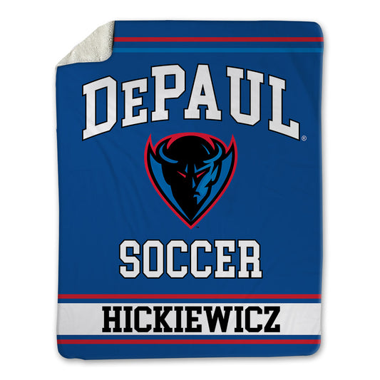 DePaul - NCAA Men's Soccer : Daniel Hickiewicz - Blanket-0