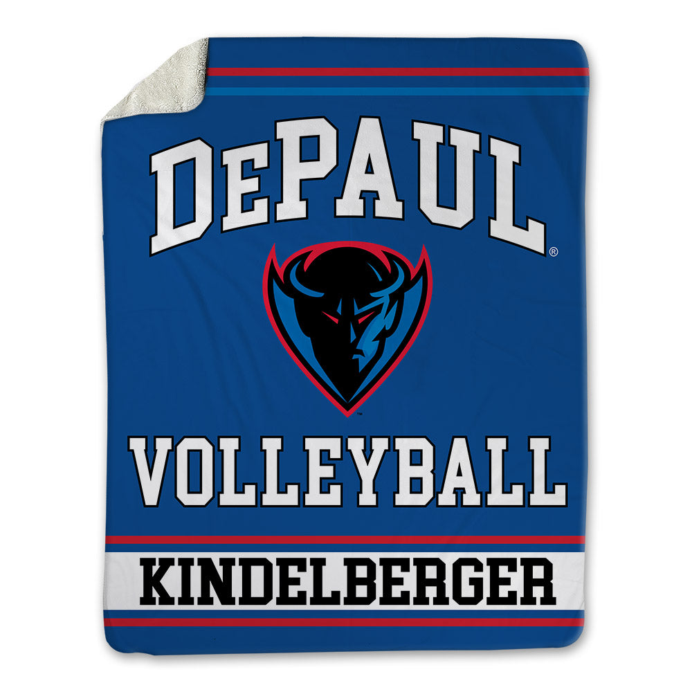 DePaul - NCAA Women's Volleyball : Aly Kindelberger - Blanket-0