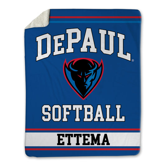 DePaul - NCAA Softball : Lydia Ettema - Blanket-0