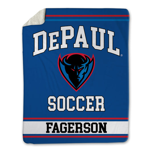 DePaul - NCAA Women's Soccer : Tessa Fagerson - Blanket-0