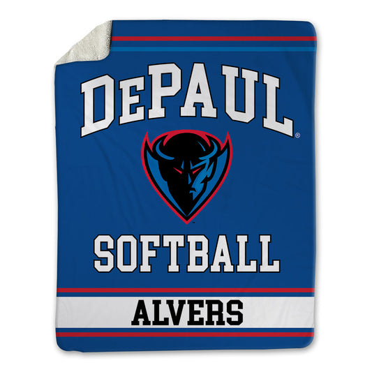 DePaul - NCAA Softball : Carly Alvers - Blanket-0