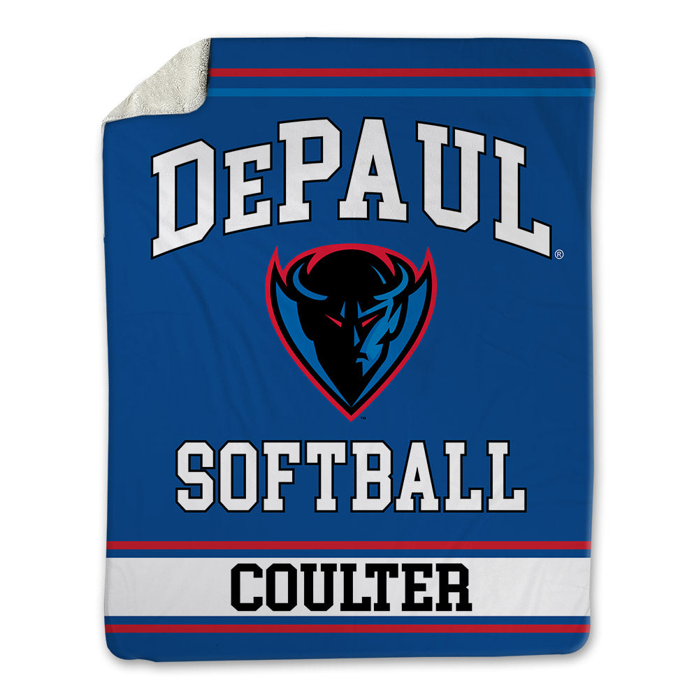 DePaul - NCAA Softball : Emersyn Coulter - Blanket-0
