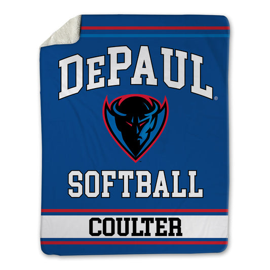 DePaul - NCAA Softball : Emersyn Coulter - Blanket-0