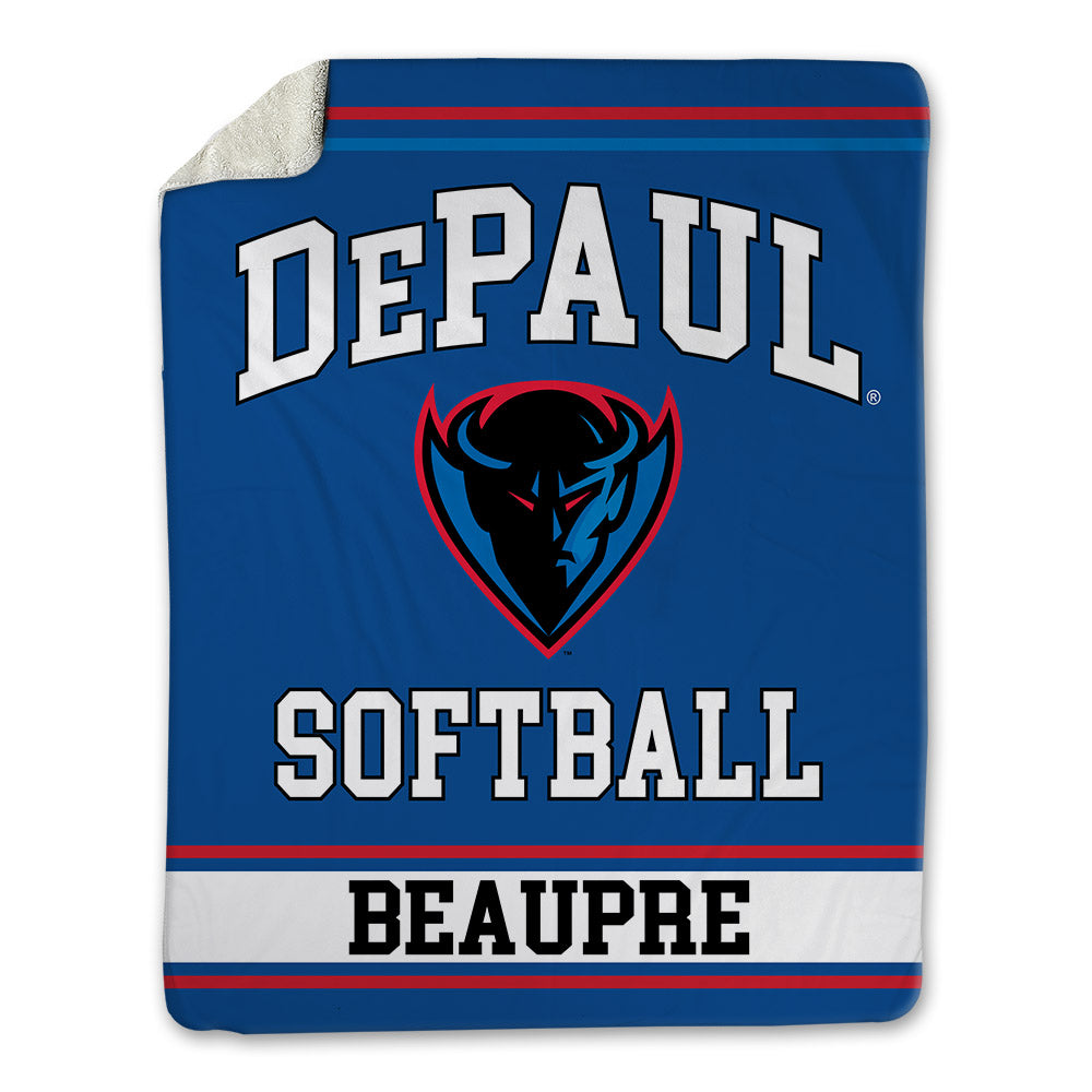 DePaul - NCAA Softball : Kelly Beaupre - Blanket-0