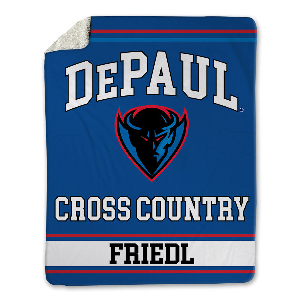 DePaul - NCAA Men's Cross Country : Kyle Friedl - Blanket-0