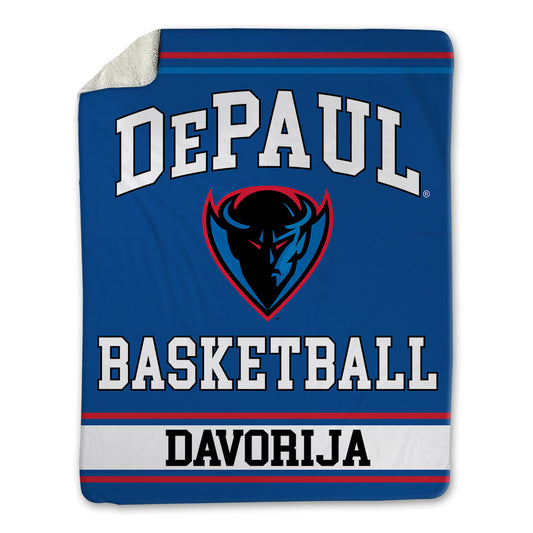 DePaul - NCAA Women's Basketball : Gina Davorija - Blanket-0