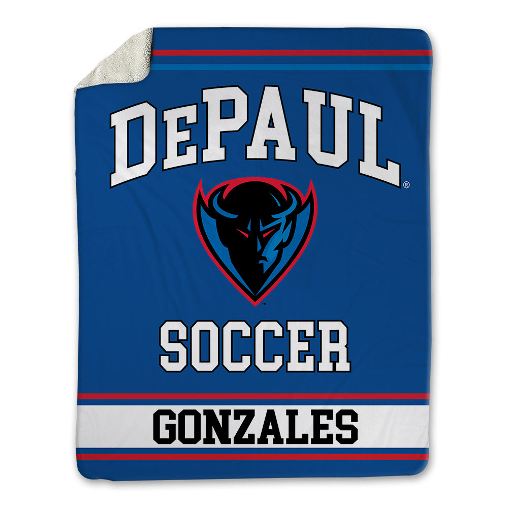 DePaul - NCAA Women's Soccer : Sienna Gonzales - Blanket-0