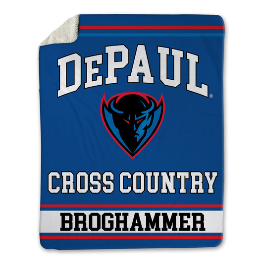 DePaul - NCAA Men's Cross Country : Jack Broghammer - Blanket-0