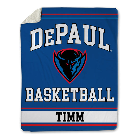 DePaul - NCAA Women's Basketball : Ally Timm - Blanket-0