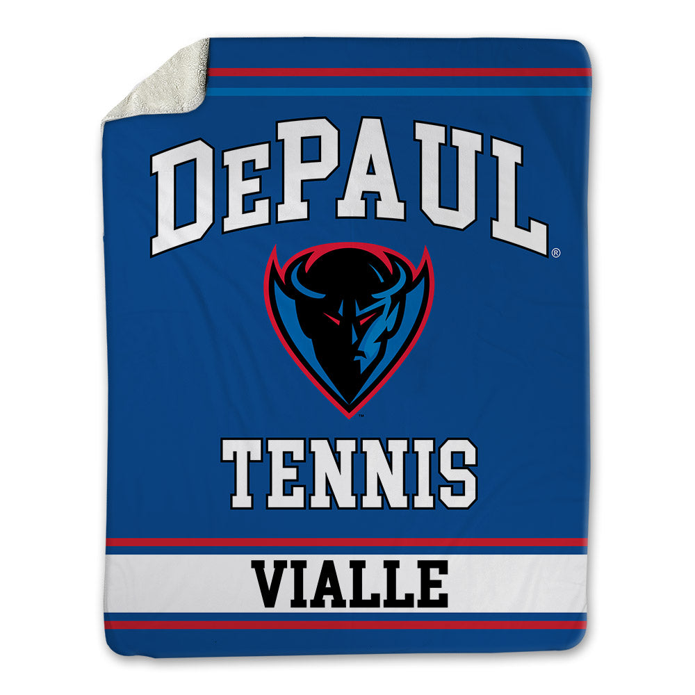 DePaul - NCAA Men's Tennis : Bernardo Vialle - Blanket-0