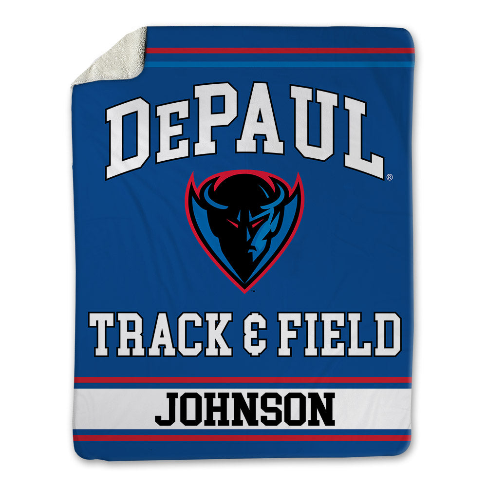 DePaul - NCAA Women's Track & Field : Trixie Johnson - Blanket-0