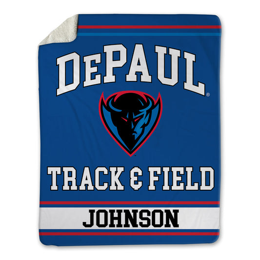 DePaul - NCAA Women's Track & Field : Trixie Johnson - Blanket-0